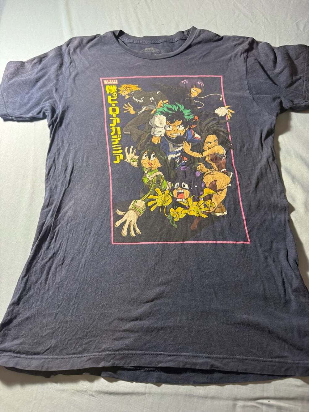 My Hero Academia Group Characters Anime Graphic T-Shirt Medium